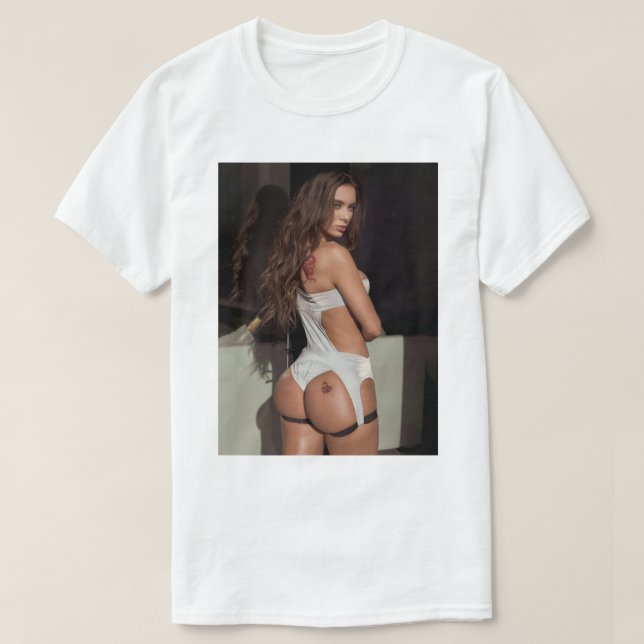 Lana Rhoades Cute Kärlek Manar T Shirt (Design framsida)
