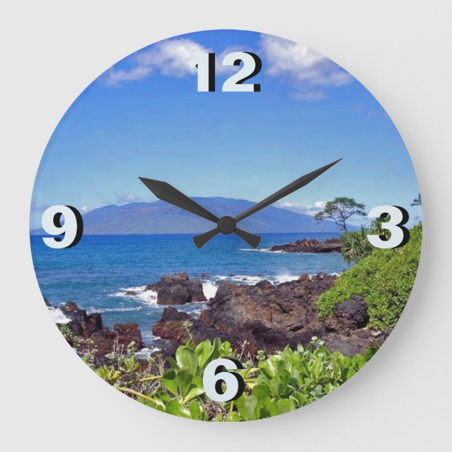 Lanai från Maui Stor Klocka (Framsida)