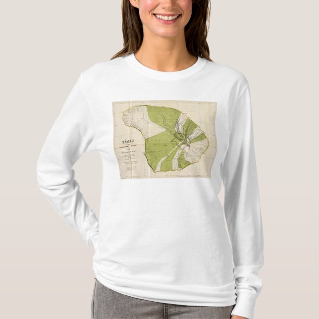 Lanai Hawaii Tee Shirt (Framsida)