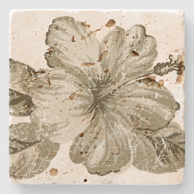 Lanai Hawaiian Hibiscus Tiki Pub Underlägg (Framsidan)