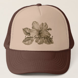 Lanai som surfar klubbtruckerkepsen keps