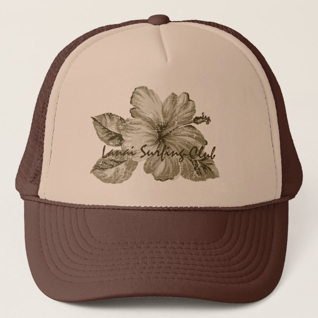 Lanai som surfar klubbtruckerkepsen keps (Framsida)