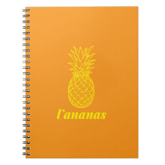 l'ananas anteckningsbok