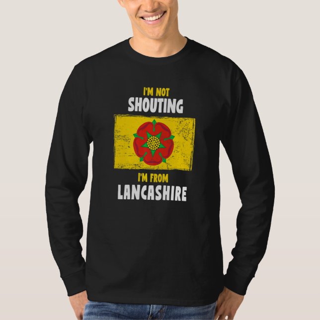 Lancashire Dad idea For Men & Lancashire Expats  1 T Shirt (Framsida)