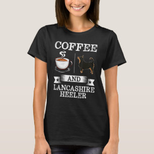 Lancashire Heeler Shirt Coffee and Lancashire Heel T