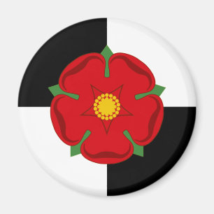 Lancashire Magnet - Ro på Black & White Quarters