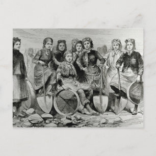 Lancashire Pit-Brow Women Vykort