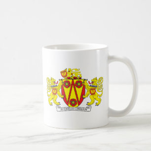 Lancashire vapensköld kaffemugg