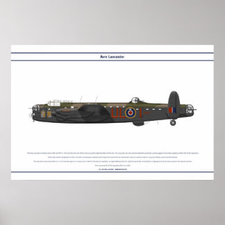 Lancaster BI 576 Squad Poster