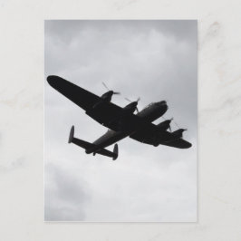 Lancaster Bomber Landing Vykort