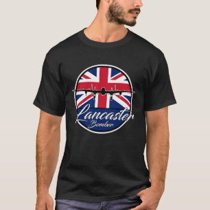 Lancaster Bomber Raf Aircraft T Shirt