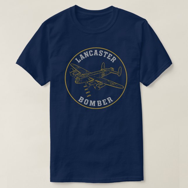 Lancaster Bomber T Shirt (Design framsida)