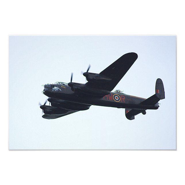 Lancaster Bombers. Fototryck (Framsidan)