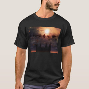 lancaster bombplan över den Lincoln T Shirt