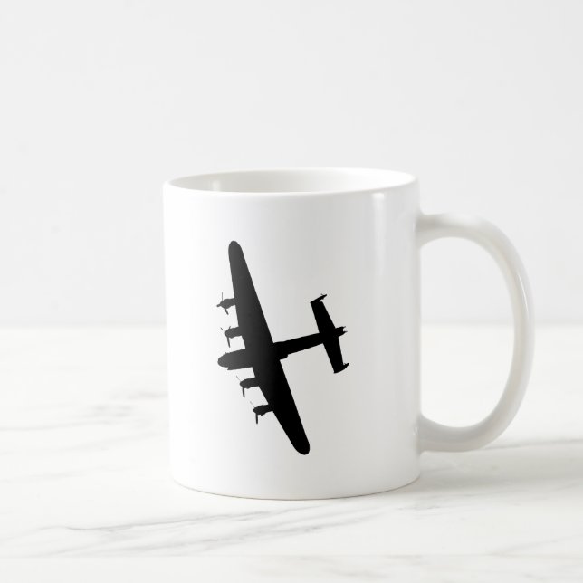Lancaster bombplan RAF Kaffemugg (Höger)