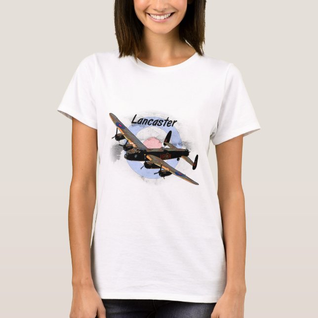 Lancaster bombplan t-shirt (Framsida)