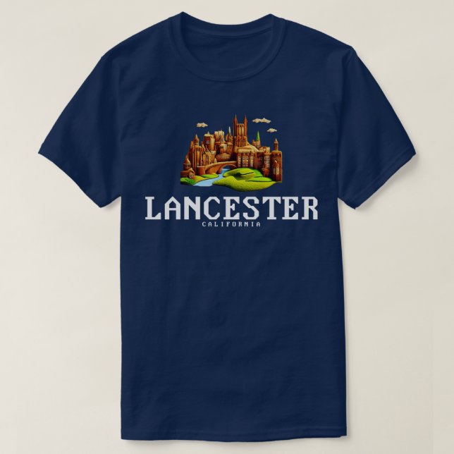 Lancaster California T Shirt (Design framsida)
