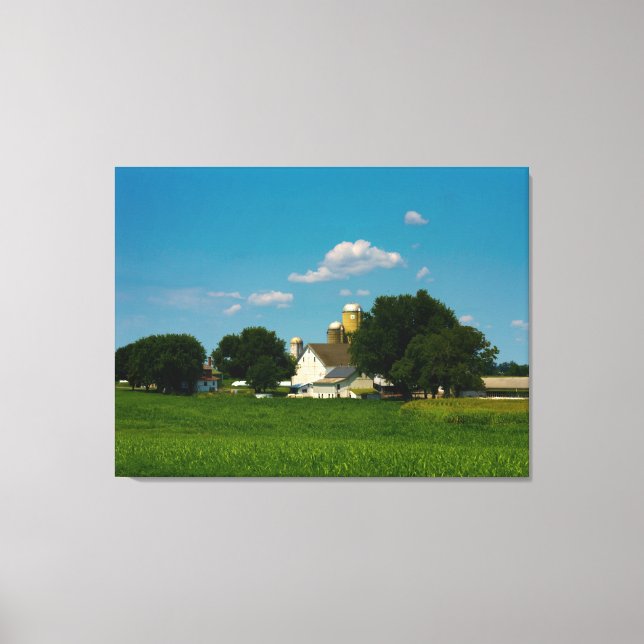 Lancaster County Farm Canvastryck (Framsida)