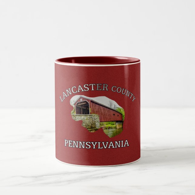 Lancaster County Pennsylvania - Souvenir Mugg (Center)