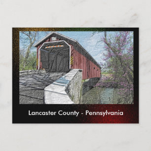 Lancaster County - Pennsylvania - vykort