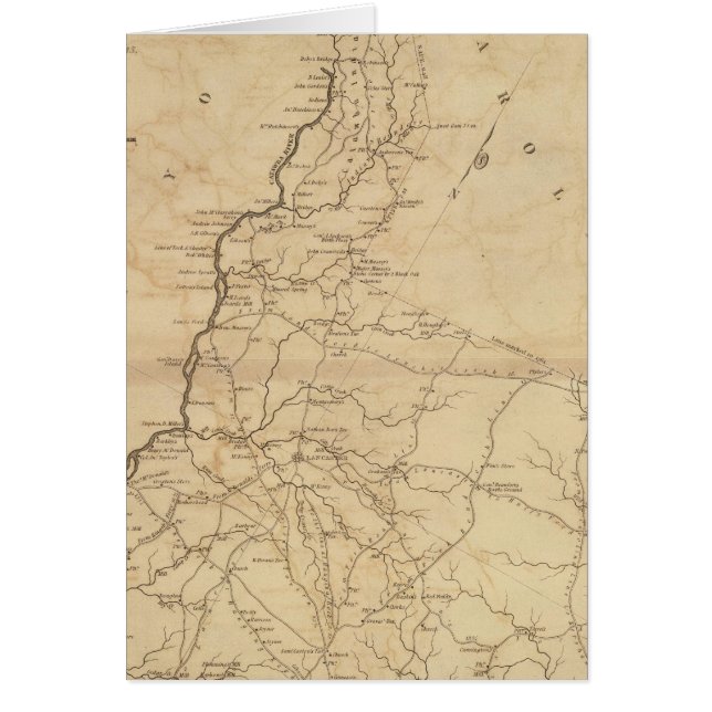 Lancaster District, South Carolina Hälsningskort (Framsidan)