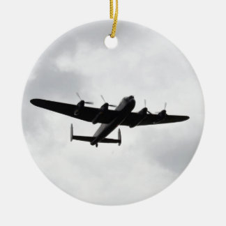 Lancaster Heavy Bomber Julgransprydnad Keramik