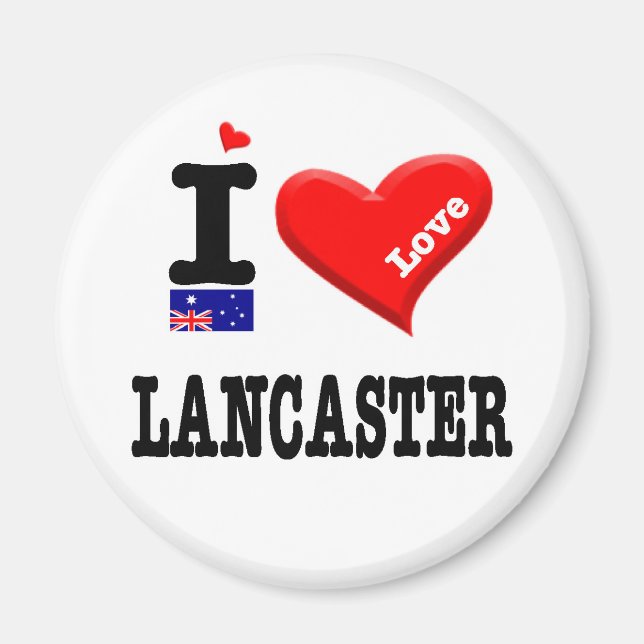 LANCASTER - I Kärlek Magnet (Framsidan)