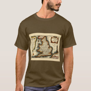 "Lancaster" Lancashire ståndsmässig karta Tee
