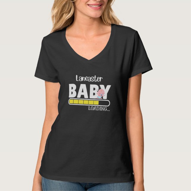 Lancaster Native Pride Funny State Baby Parent Mam T Shirt (Framsida)