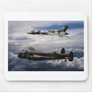 Lancaster och Vulcan XH558 Musmatta