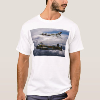 Lancaster och Vulcan XH558 T-shirt