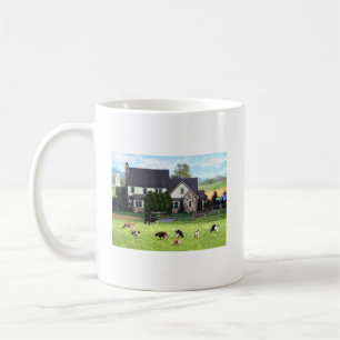 Lancaster PA - Familjegård med kor på bete Kaffemugg