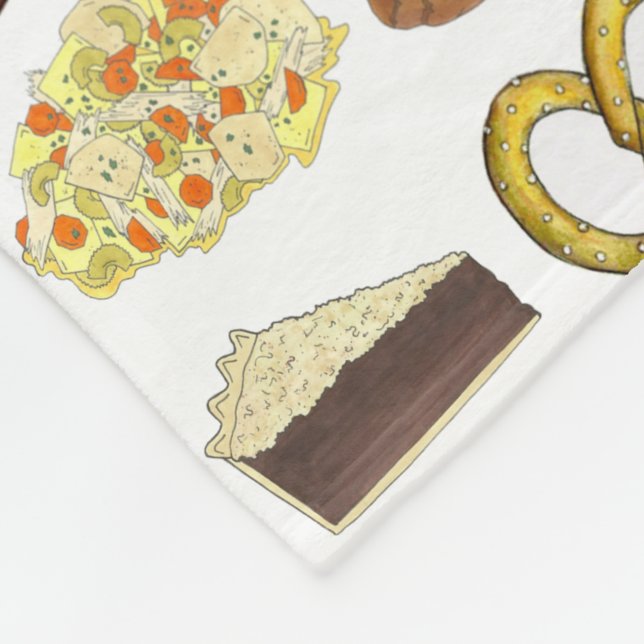 Lancaster, PA Pennsylvania Dutch Amish Mat Fleecefilt (Hörn)