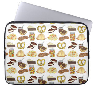 Lancaster, PA Pennsylvania Dutch Amish Mat Laptop Fodral