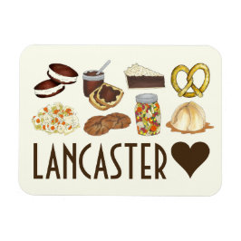 Lancaster, PA Pennsylvania Dutch Amish Mat Magnet