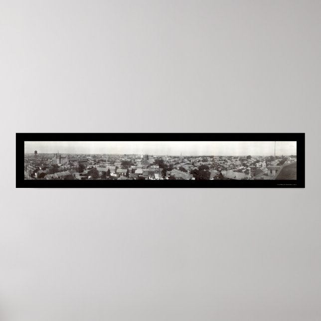 Lancaster, PA Photo 1910 Poster (Framsidan)