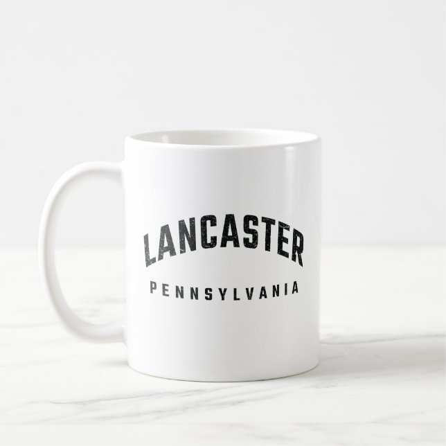 Lancaster Pennsylvania PA Kaffemugg (Vänster)