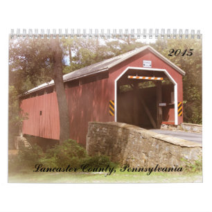 Lancaster Pennsylvania scenisk kalender