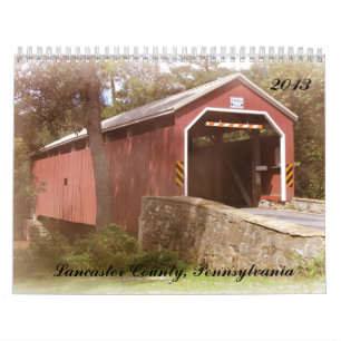 Lancaster Pennsylvania scenisk kalender