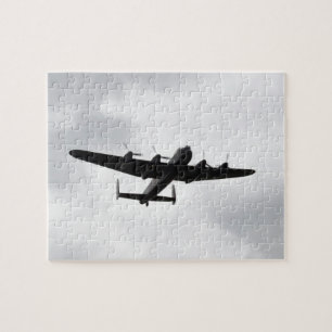 Lancaster skurkrollbombplan pussel