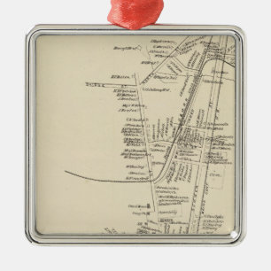 Lancaster town av Lancaster Julgransprydnad Metall