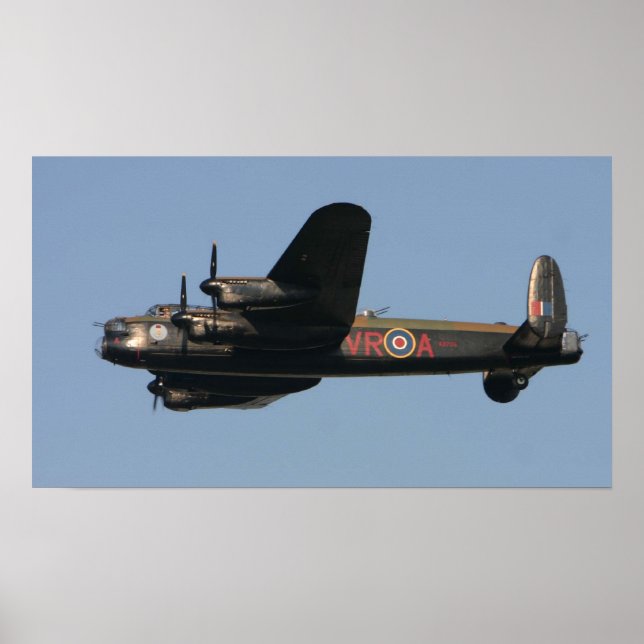 Lancaster VR-A-Poster Poster (Framsidan)