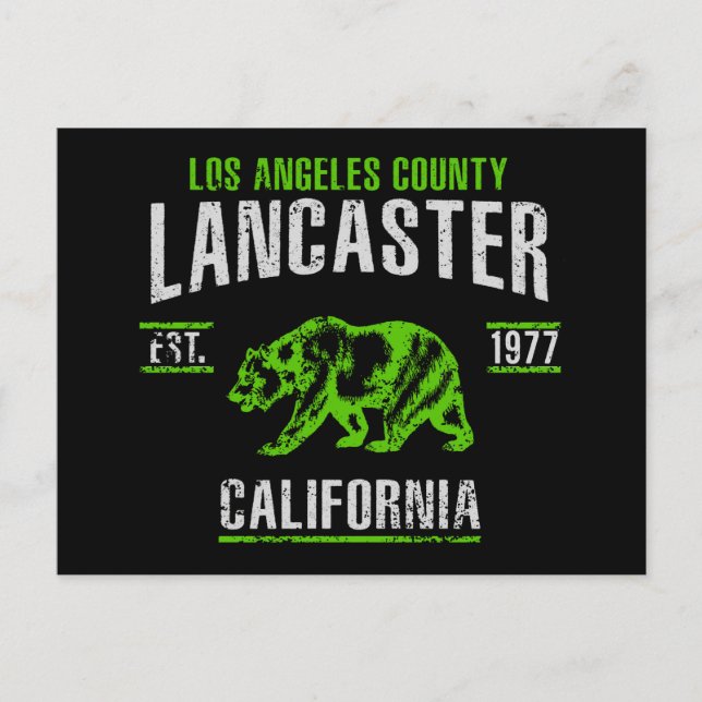 Lancaster Vykort (Framsida)