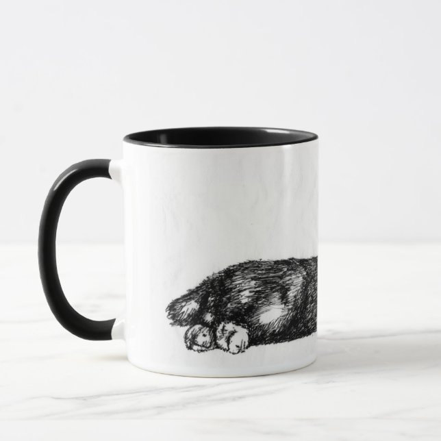 Lance den Unamused Bunnehen Mugg (Vänster)