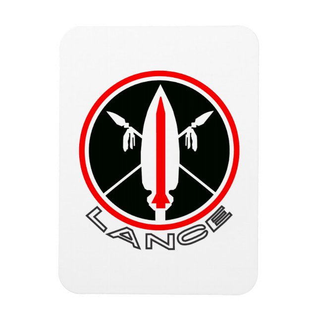 Lance Flexibel magnet med LANCE-rocker (Vertikal)