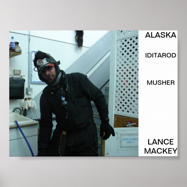 Lance Mackey poster (Framsidan)