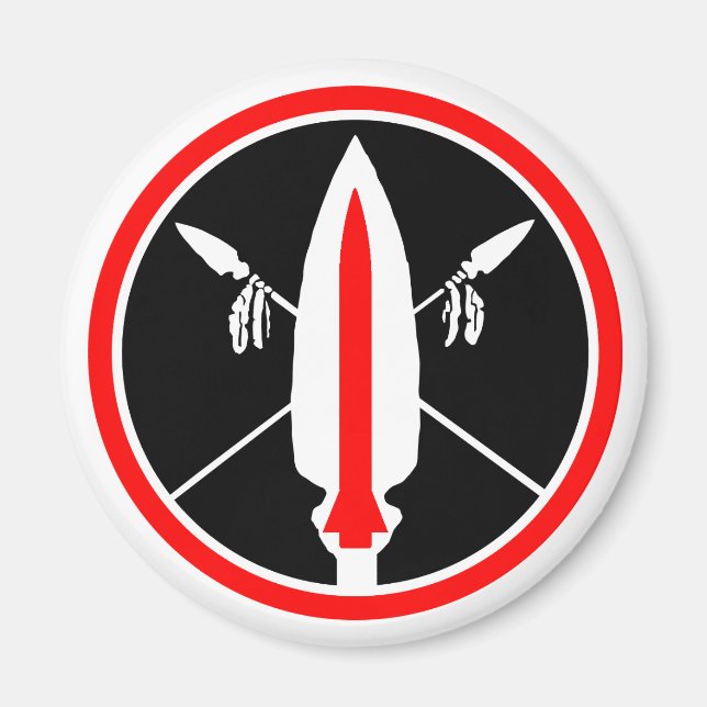Lance Missile Återträff Fort Sill Oklahoma 2015 Magnet (Framsidan)