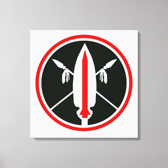 Lance Missile Canvastryck (Framsida)