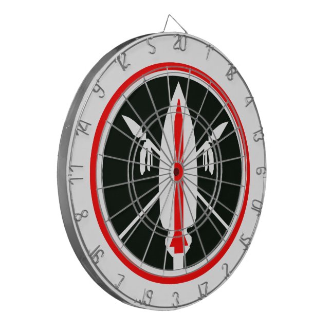 Lance Missile Dartboard Piltavla (Vänstra Framsidan)
