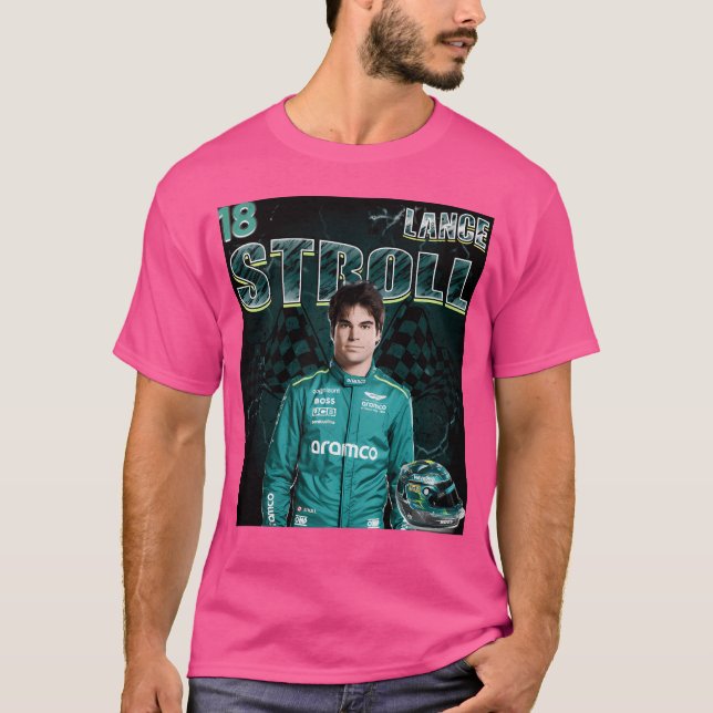 Lance Stroll T Shirt (Framsida)